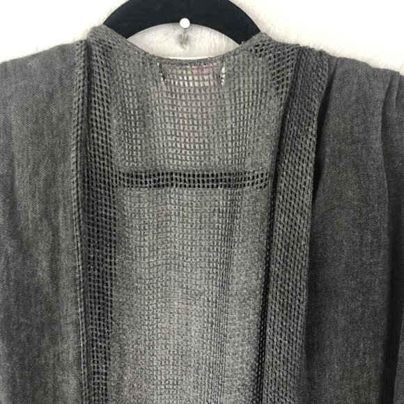 Free People Vest Womens Sleeveless Open Front Boho Forest Fairy Lagenlook Grunge - Picture 13 of 13